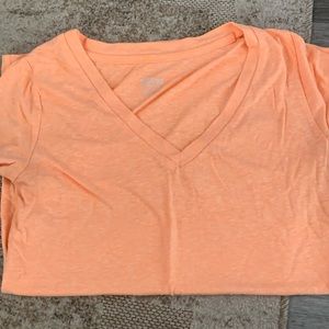 Women’s Orange V neck